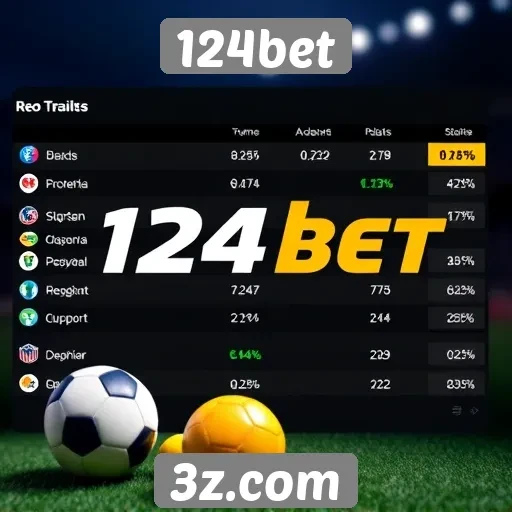 Comparação de odds entre 124bet e concorrentes